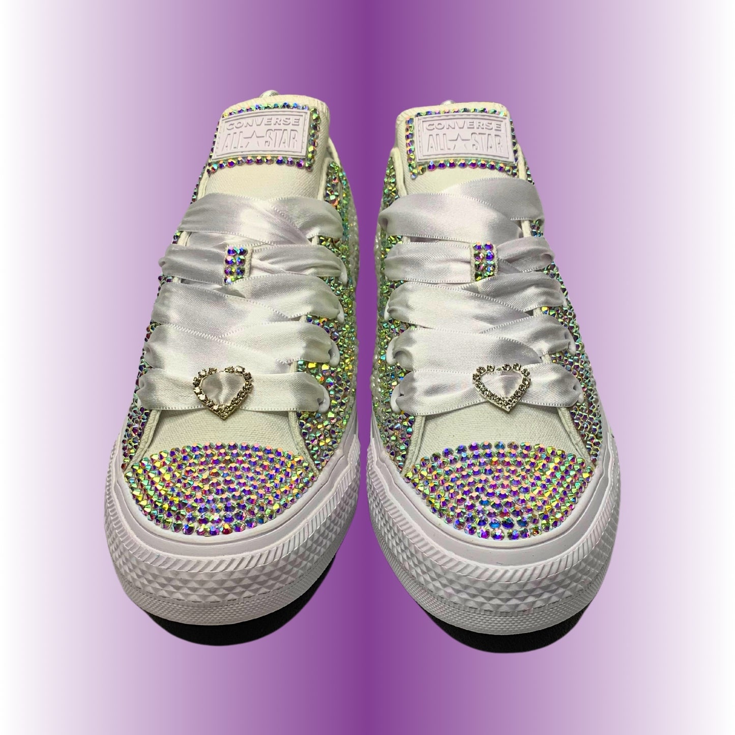 Pearl & Crystal AB Bling Converse