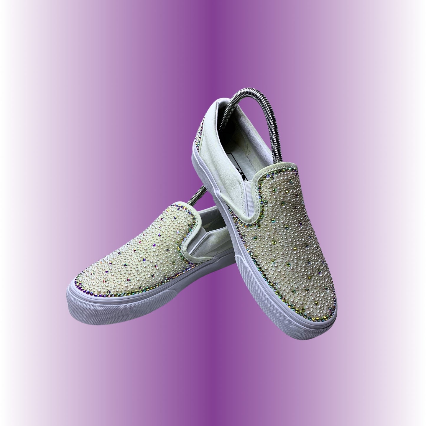 Bling Slip On Vans