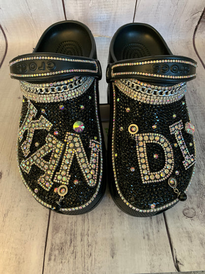 Custom Bling Crocs, Customized Crocs, Bling Crocs