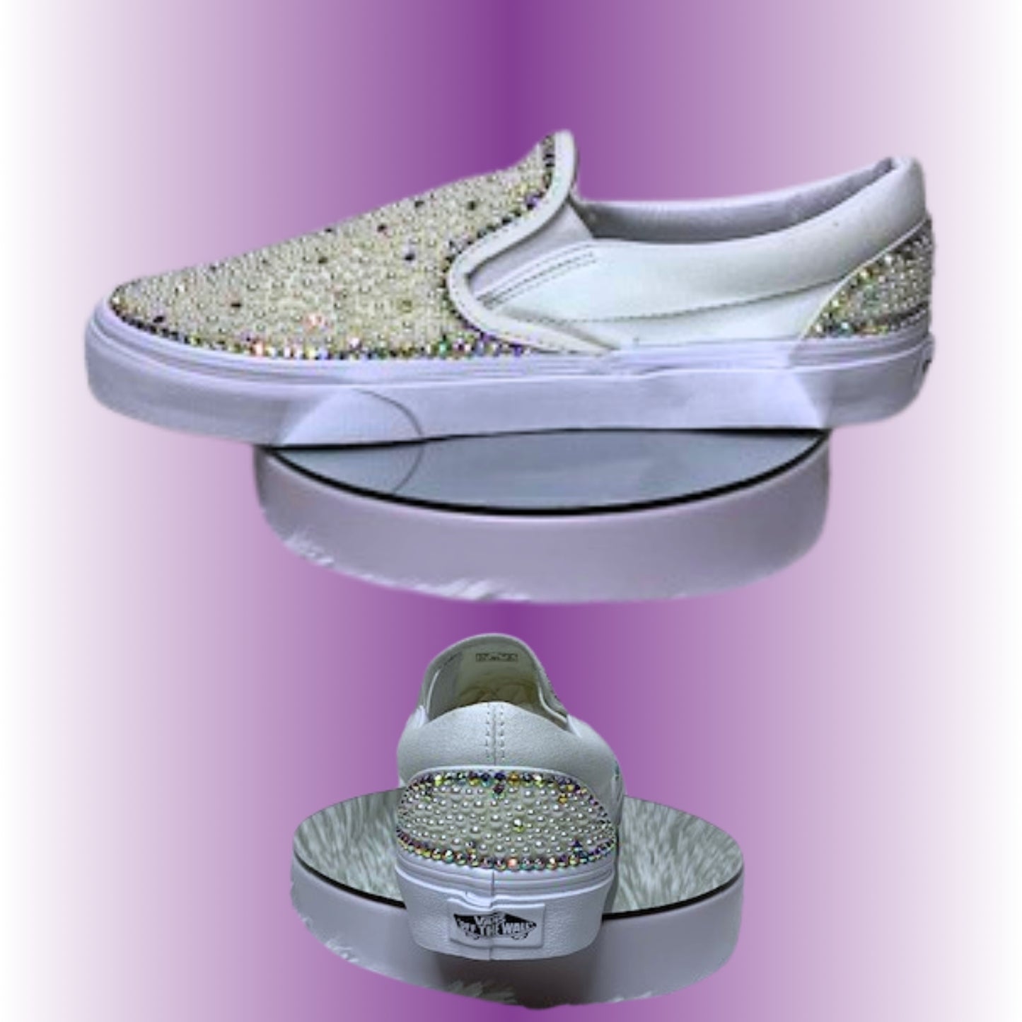 Bling Slip On Vans