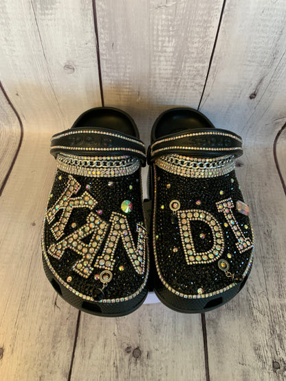 Custom Bling Crocs, Customized Crocs, Bling Crocs