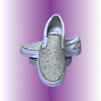 Bling Slip On Vans