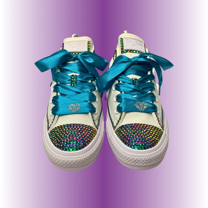 Colorful Partial Bling Converse