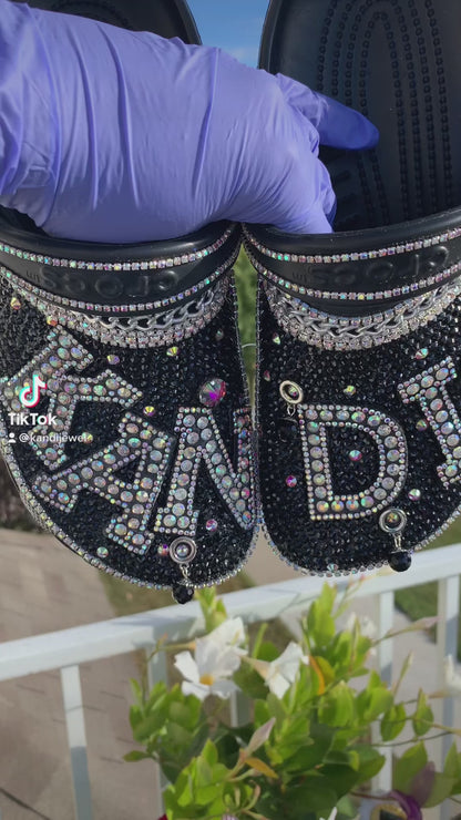 Custom Bling Crocs, Customized Crocs, Bling Crocs