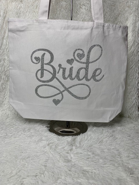 Custom Bridal Party Tote Bags